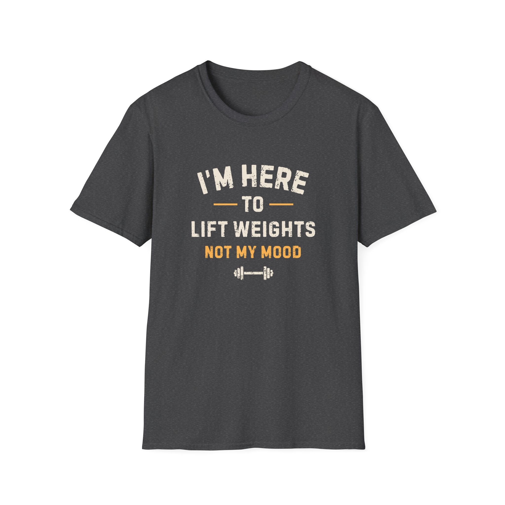 I'm Here to Lift Weights Not My Mood T-Shirt