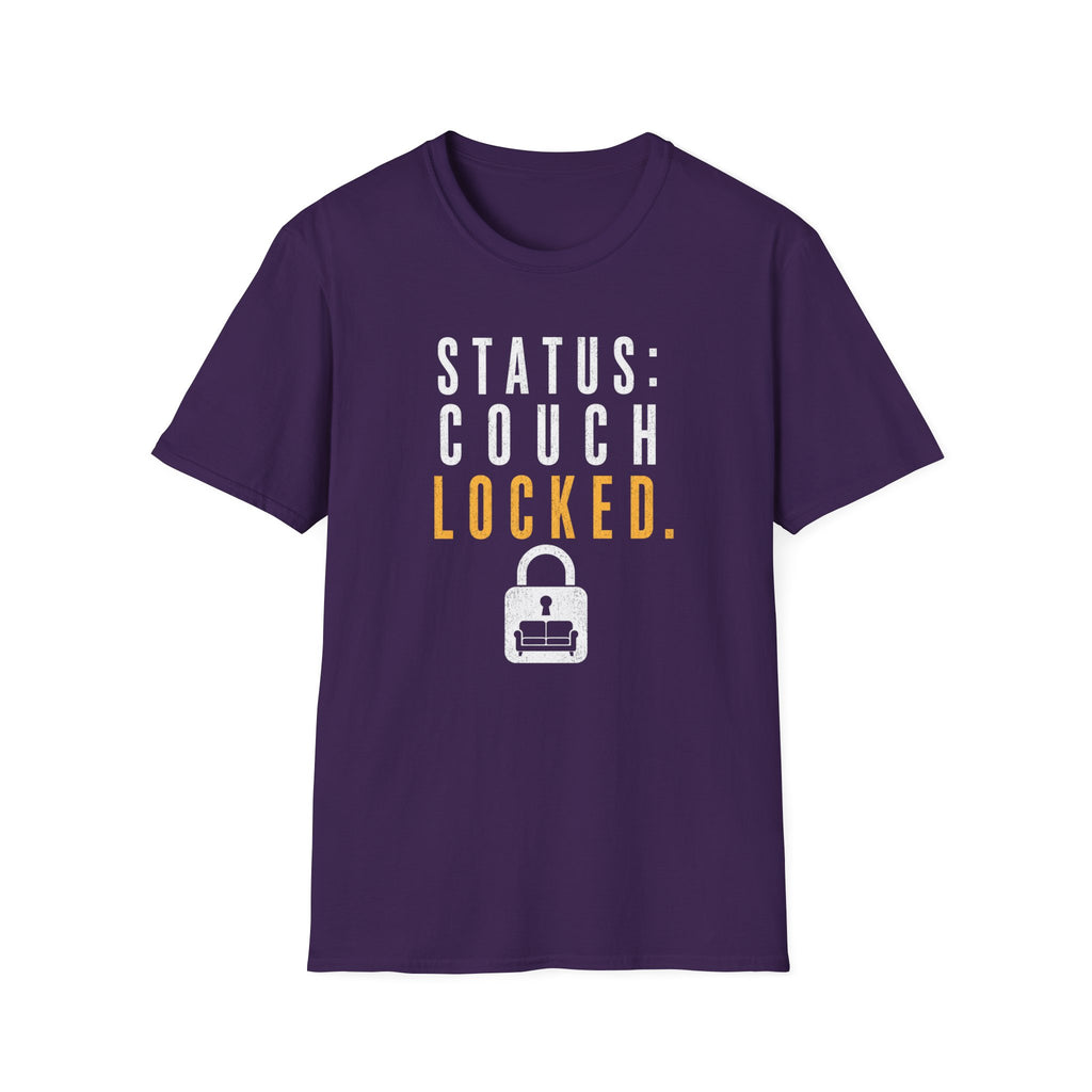 Status: Couch Locked T-Shirt
