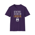 Status: Couch Locked T-Shirt