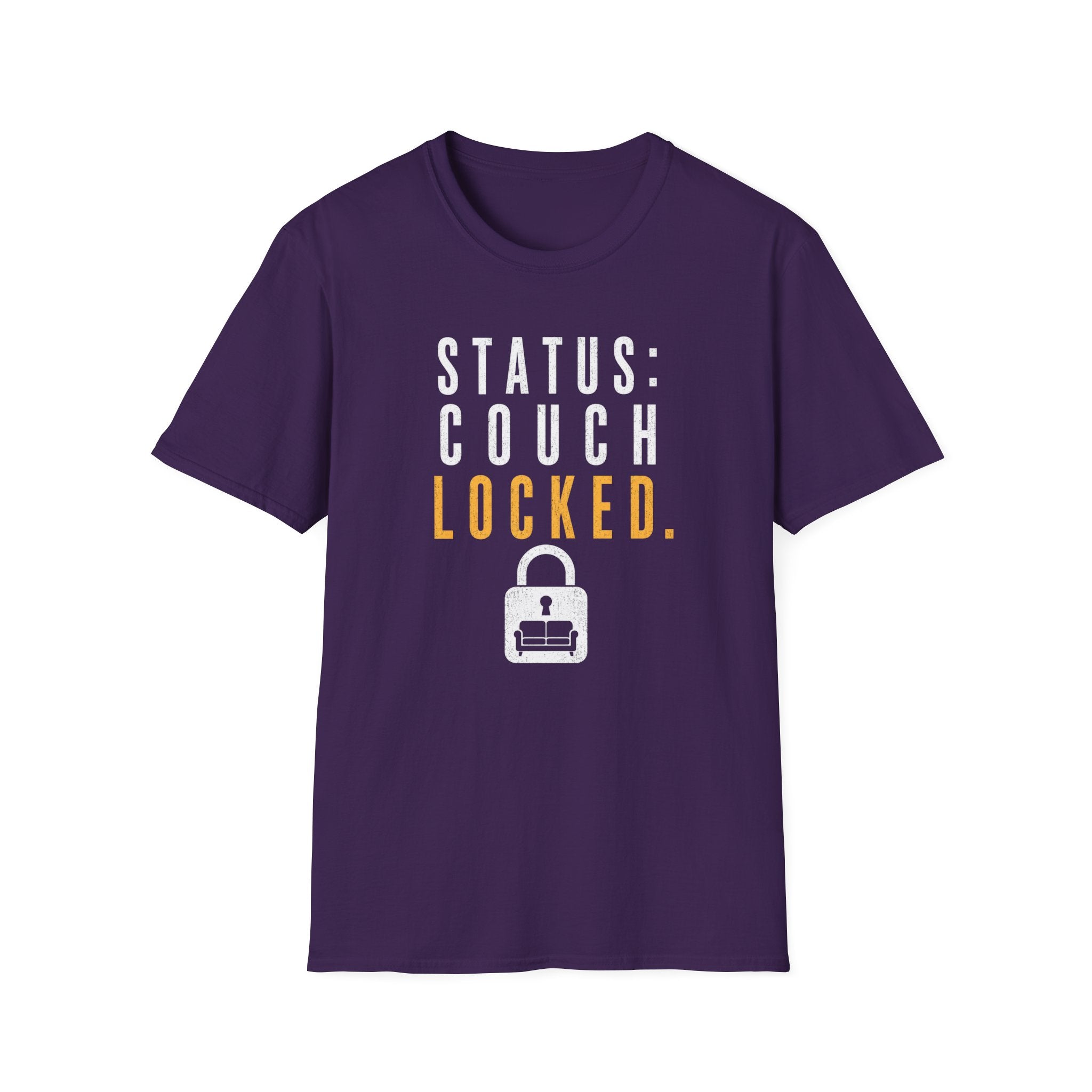 Status: Couch Locked T-Shirt