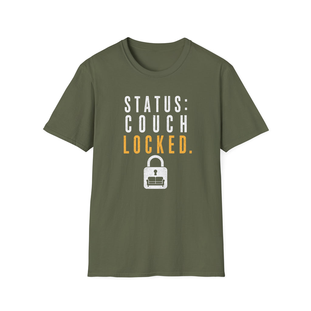 Status: Couch Locked T-Shirt