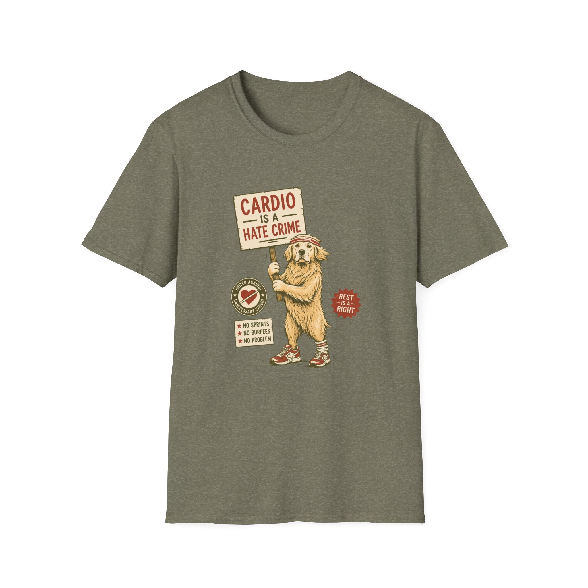 Cardio Is A Hate Crime T-Shirt