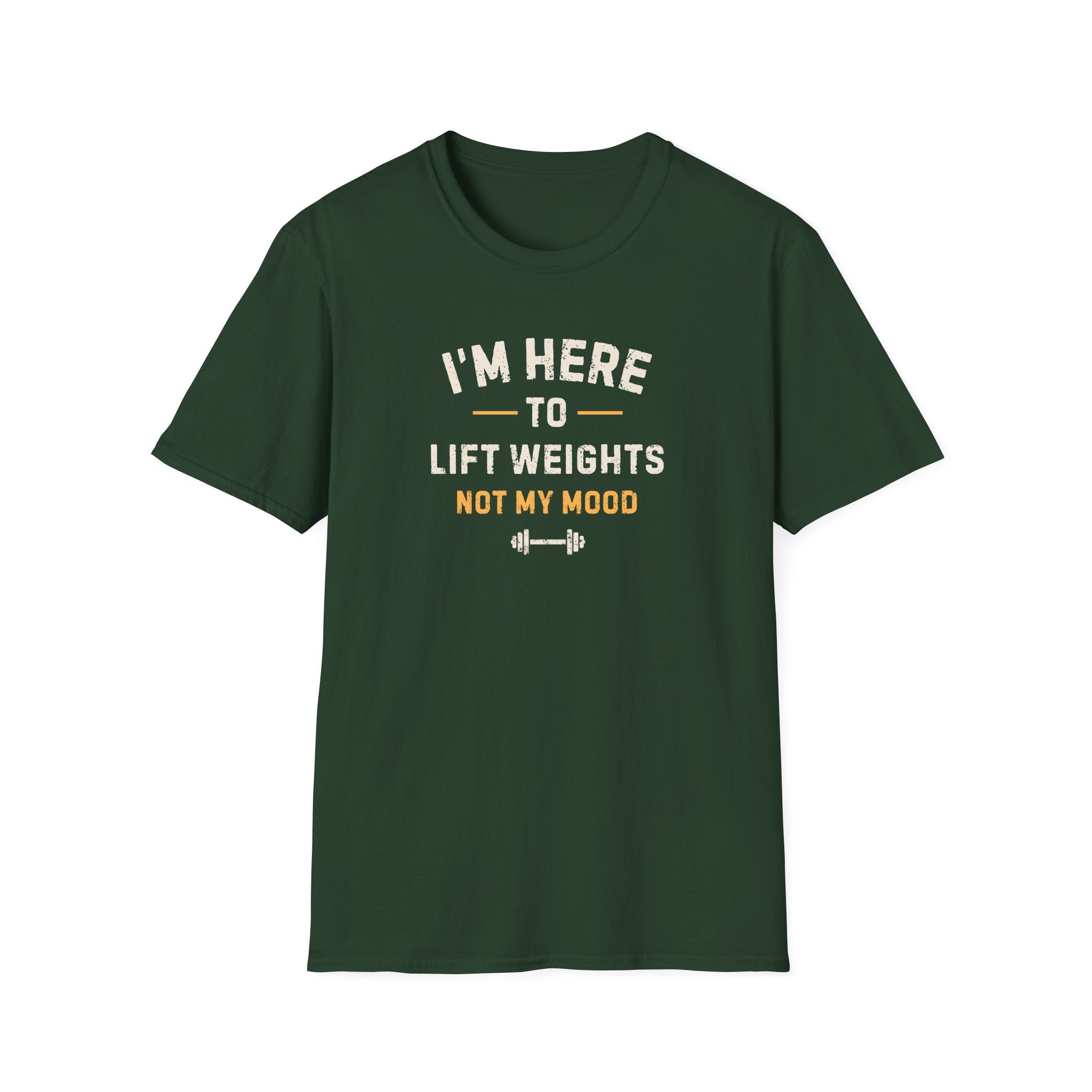 I'm Here To LIft Weights Not My Mood T-Shirt