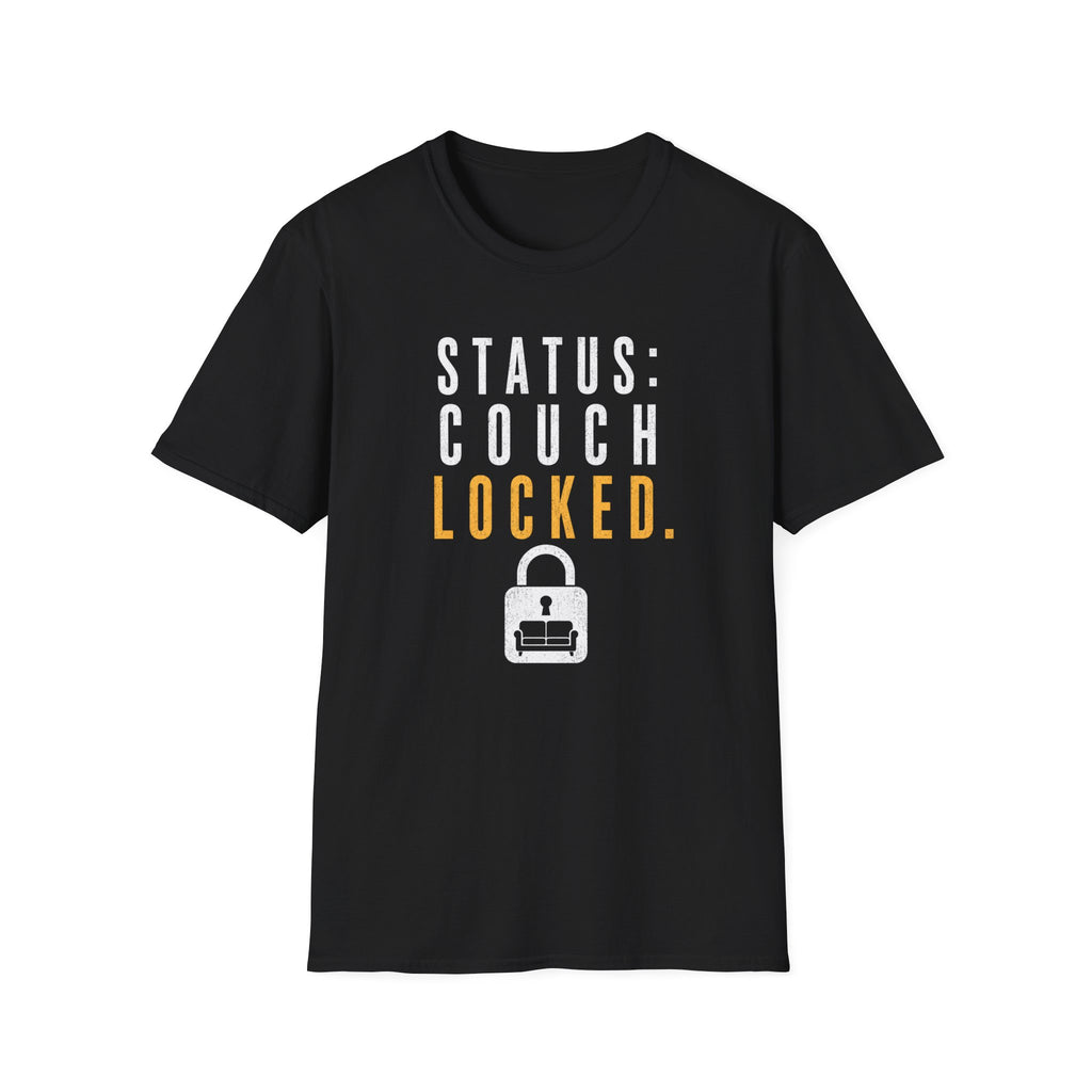 Status: Couch Locked T-Shirt