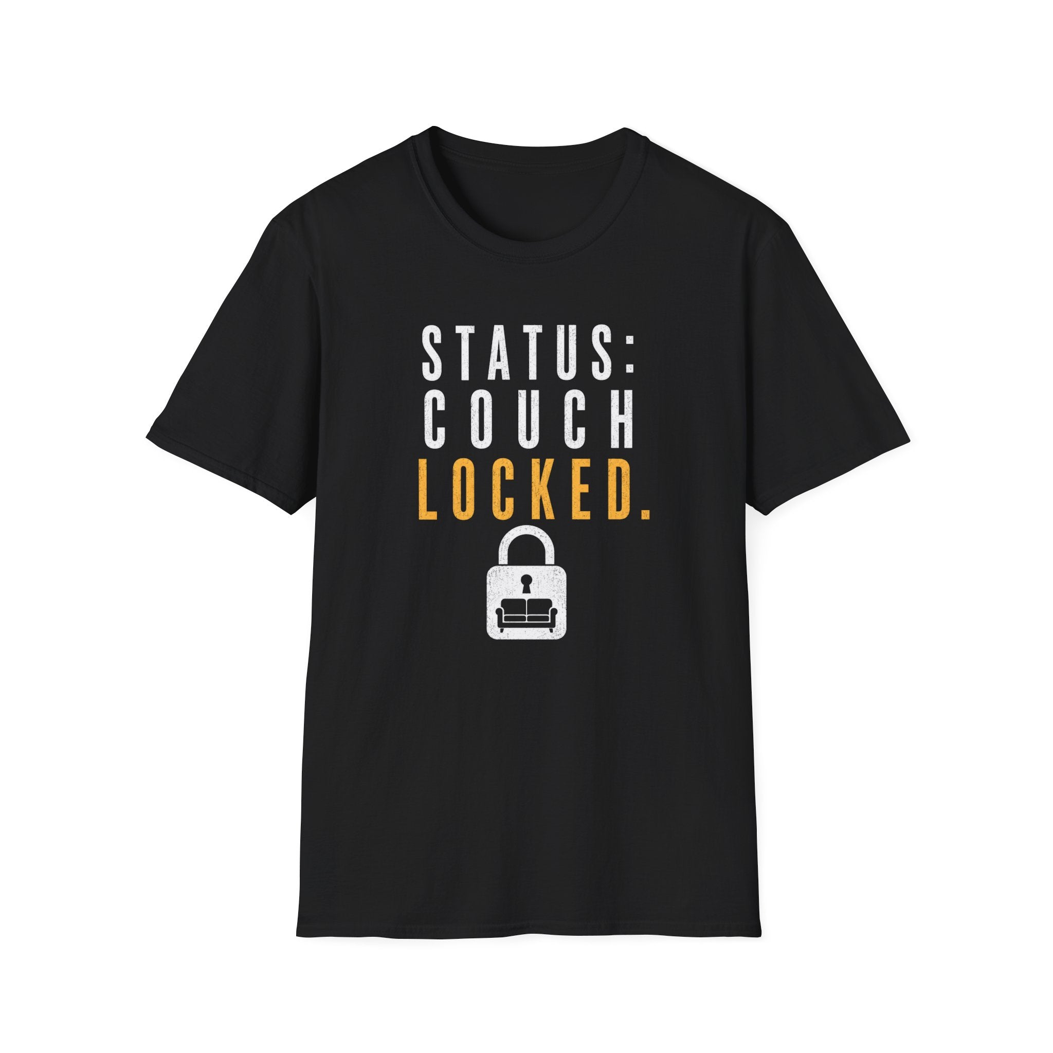 Status: Couch Locked T-Shirt