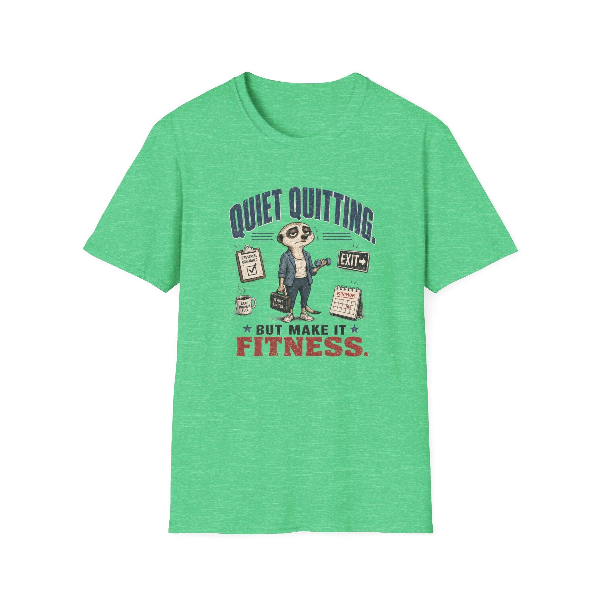 Quiet Quitting, But Make It Fitness T-Shirt