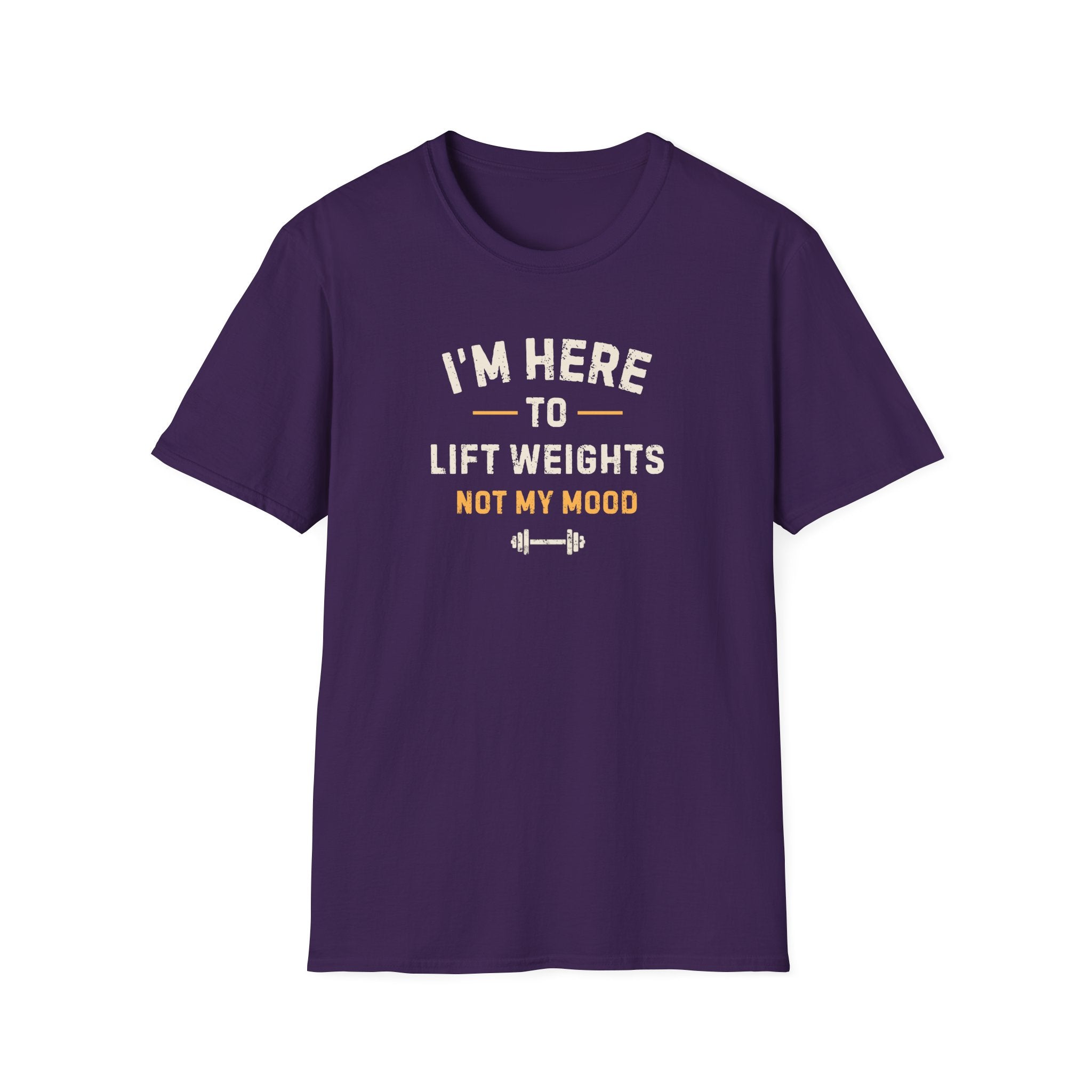 I'm Here To LIft Weights Not My Mood T-Shirt