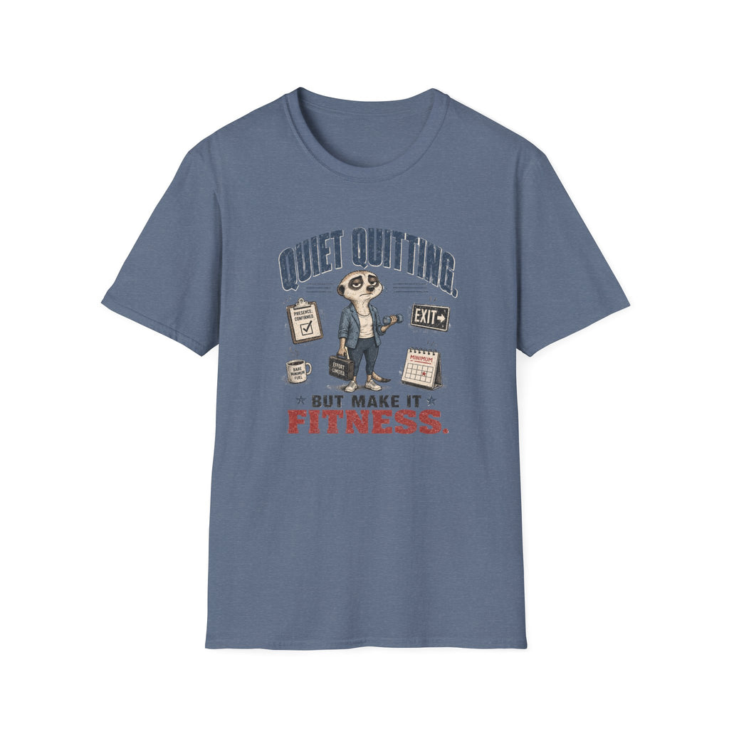 Quiet Quitting, But Make It Fitness T-Shirt