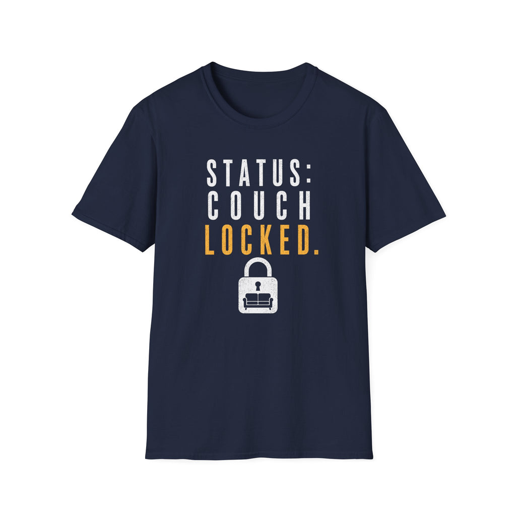 Status: Couch Locked T-Shirt