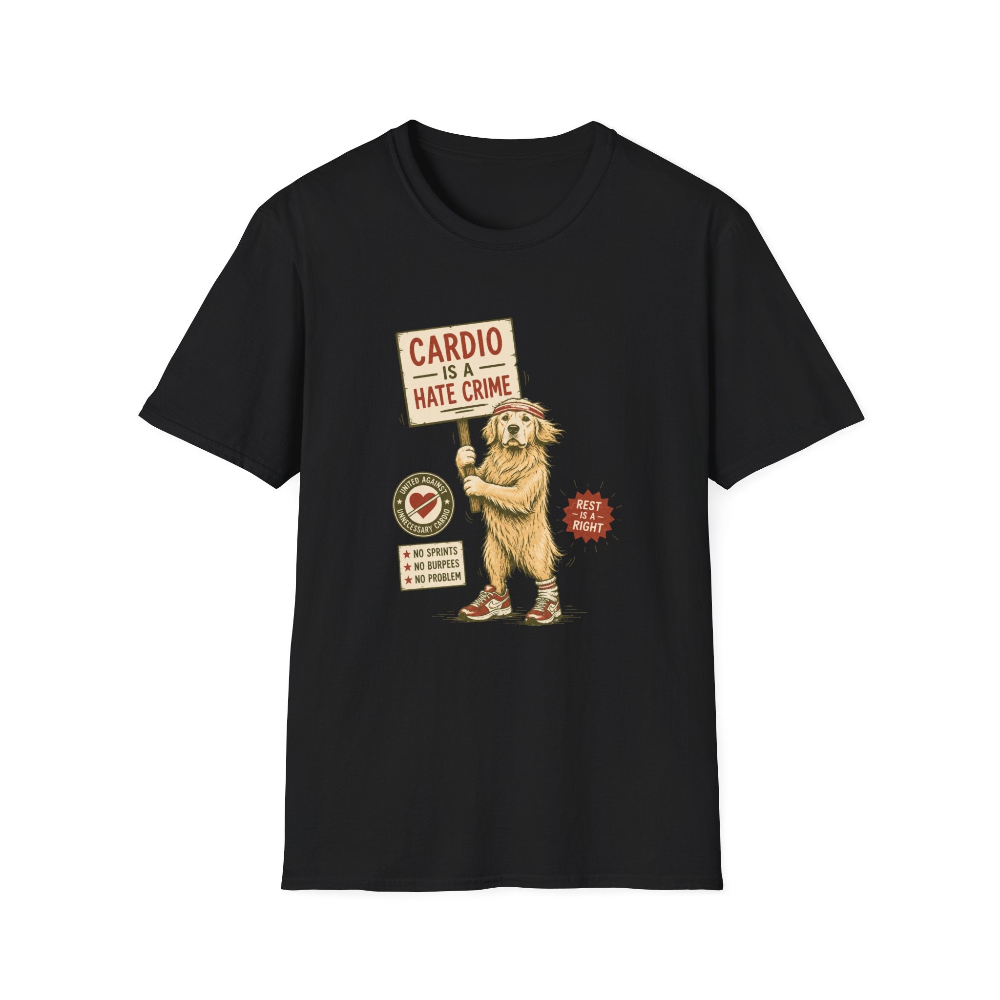 Cardio Is A Hate Crime T-Shirt