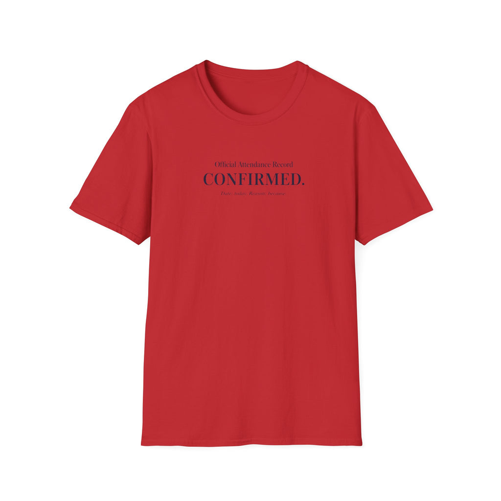 Official Attendance Record T-Shirt