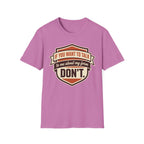 If You Want To Talk, Don't T-Shirt