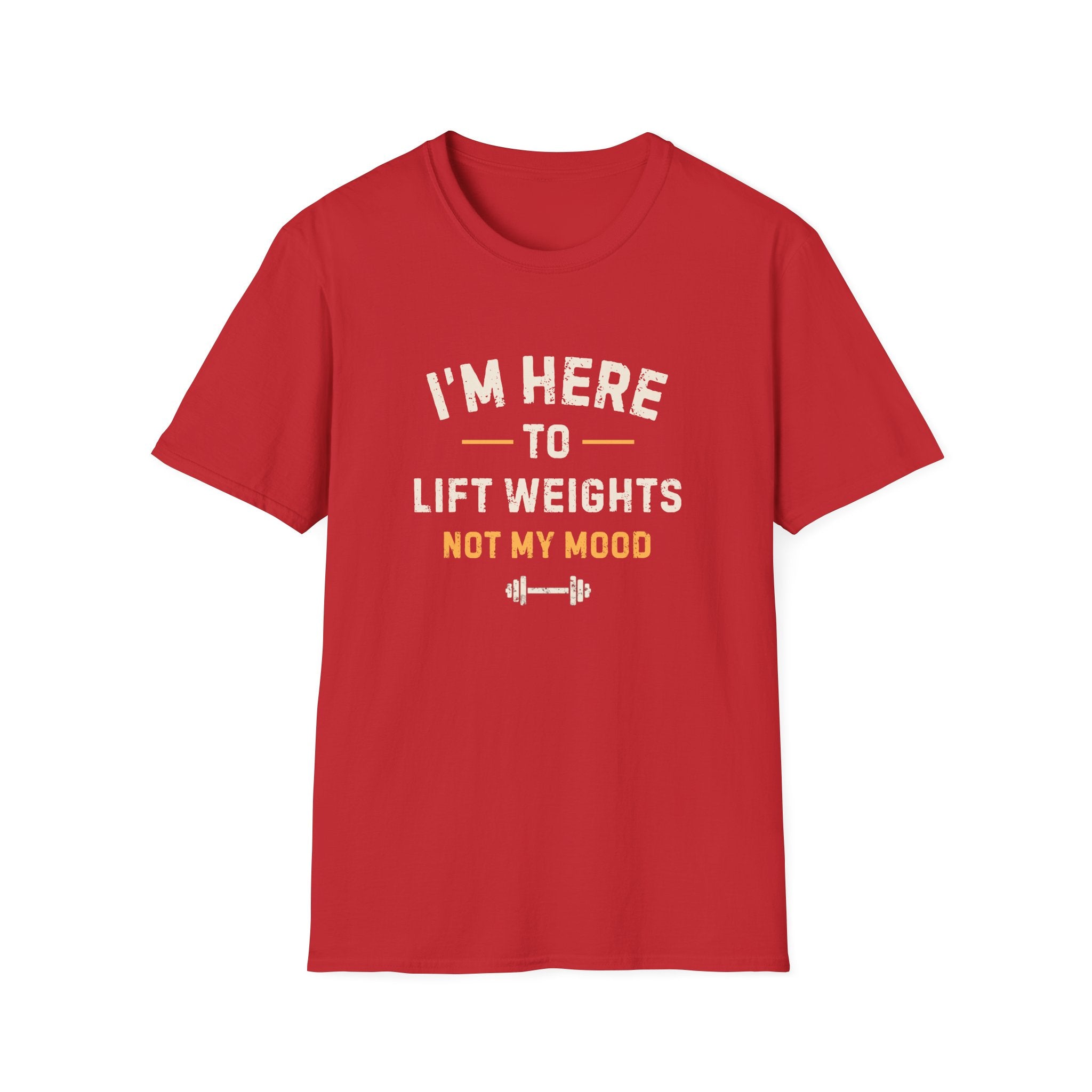 I'm Here to Lift Weights Not My Mood T-Shirt