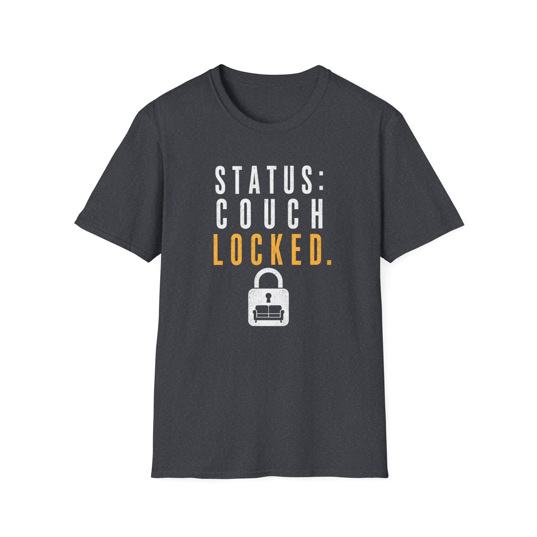 Status: Couch Locked T-Shirt