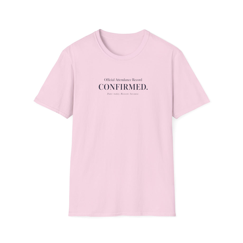 Official Attendance Record T-Shirt